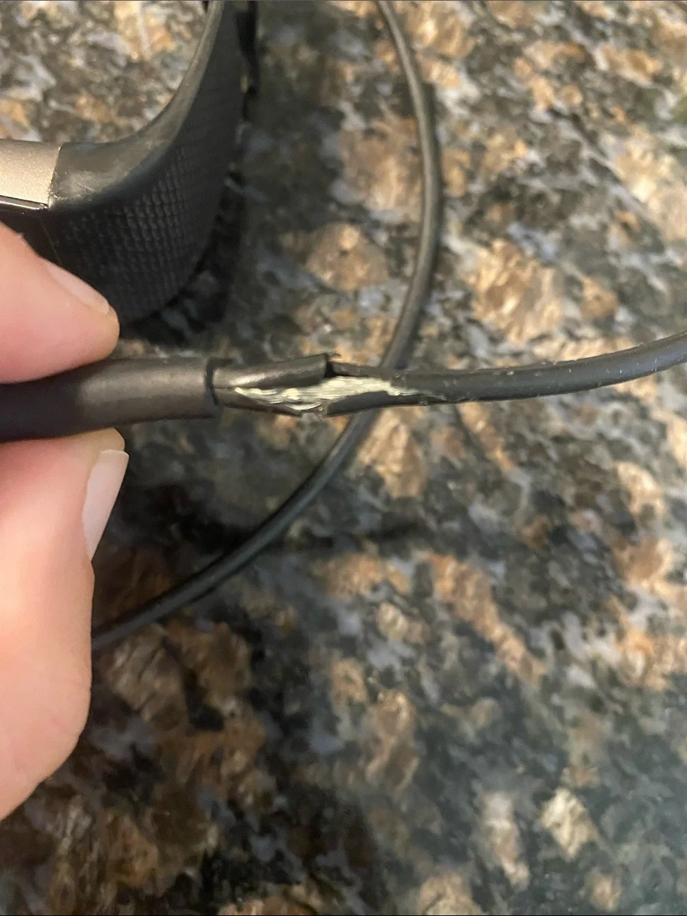 Black Fitbit Surge